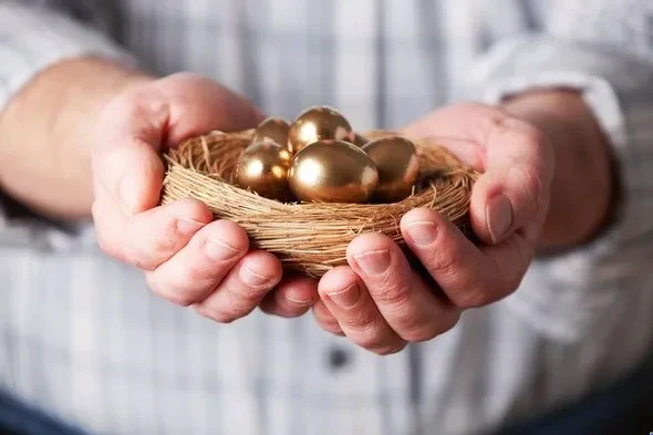 Gold coins in a diversified portfolio